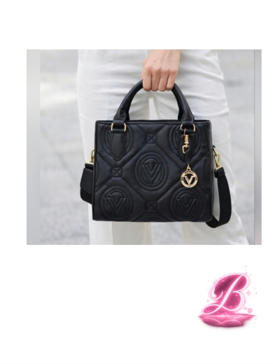 Valentino Orlandi Handbags - Valentino Orlandi Small Quilted Tote - Black - NWT Vegan 💥